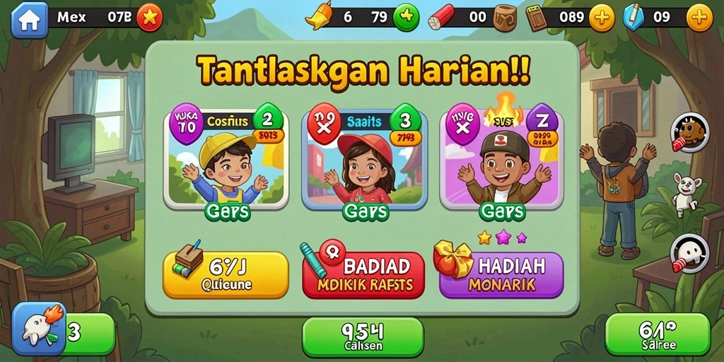 Fitur pembaruan yang menjaga keseruan permainan tetap tinggi.