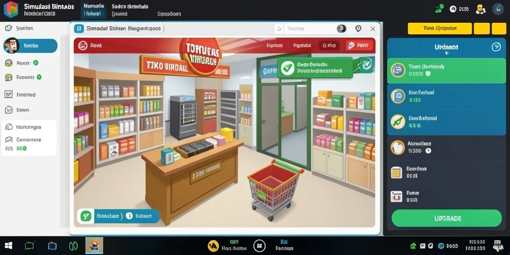 Screenshot menggambarkan variasi permainan kartu yang tersedia.