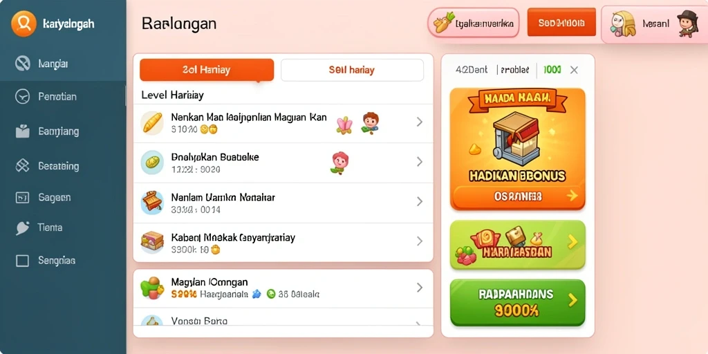 Antarmuka pengguna yang jelas dan mudah dinavigasi.